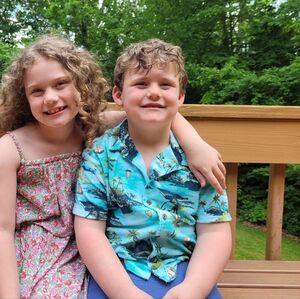 Old Navy Boys Hawaiian Camp Shirt